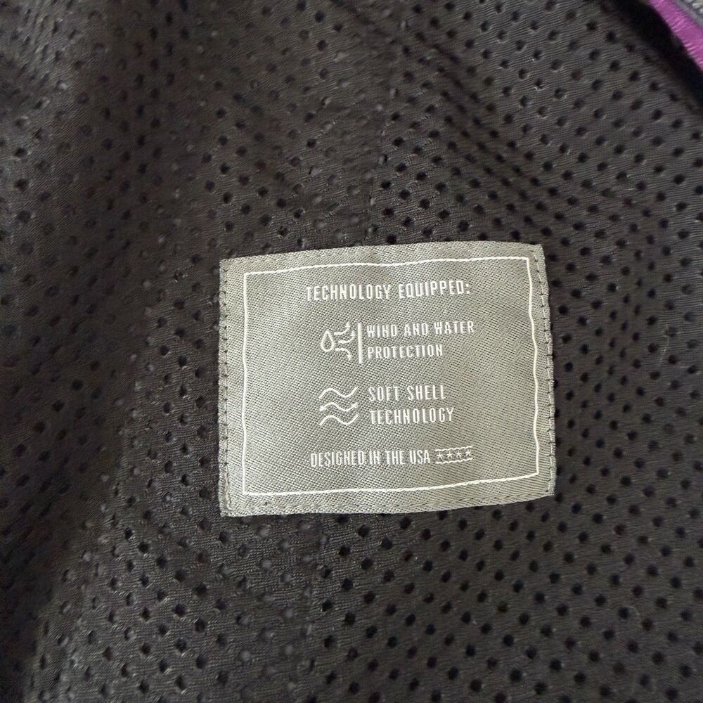 Ariat Women's New Team Softshell Wind & Water Resistant Jacket Grey XL - Picture 12 of 15